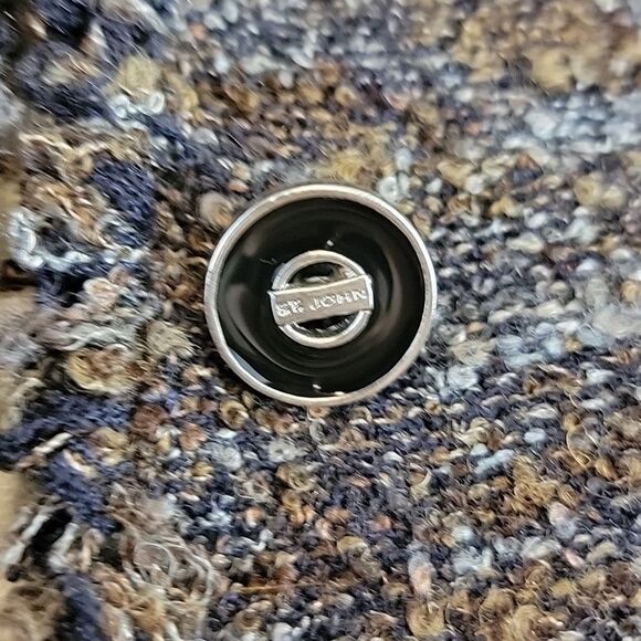 ST. JOHN COLLECTION Tweed Fringe Coat Blazer size 8 - Picture 4 of 7